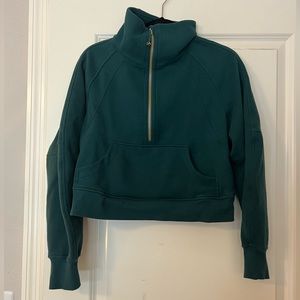 Lululemon Funnel Neck Scuba Oversized Half Zip